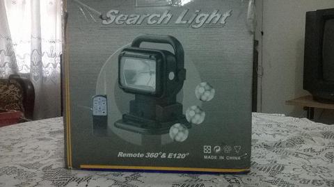 12 Volt 75 Watt Remote Control Search Light R2000 neg