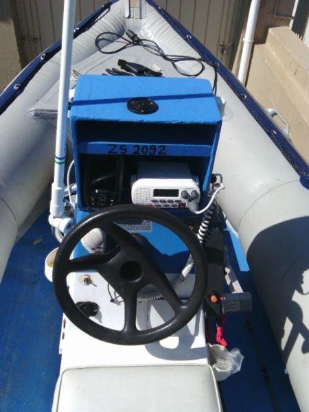 Seaworthy 4.5 rubber duck with 50 HP Yamaha