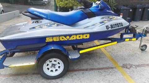 Sea Doo Rxdi excellent, low hours, recently serviced, licenced with certificates. Trailer included