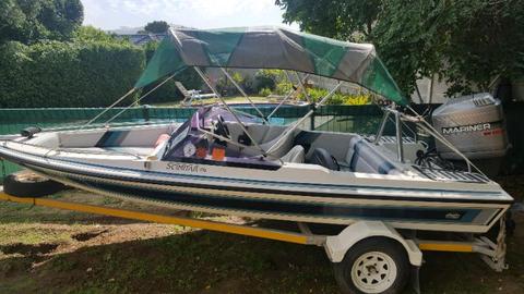 BARGAIN 17' Scimitar bowrider speedboat