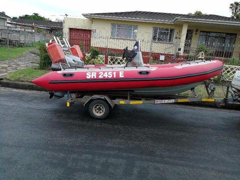 Stingray with 2x 30hp mariners