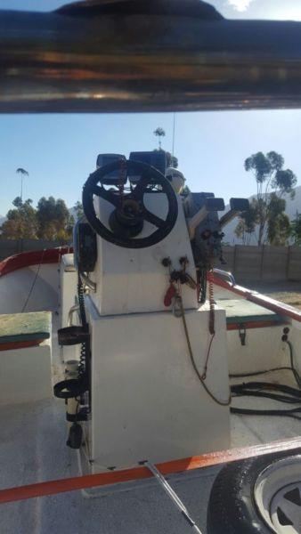 4.8m Stormcraft with 2 x 55hp Yamaha Motors