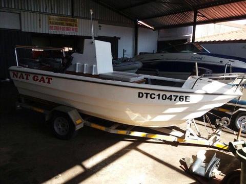 Super Cat with 2 x 40HP Mariners
