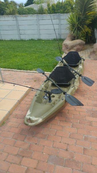 Poineer Double Seat Camouflage Kayak
