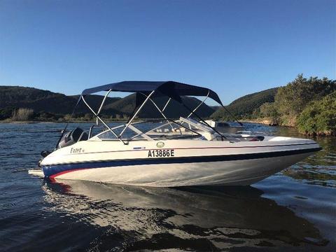 Fazer XTC Boat with 130 HP Yamaha Engine