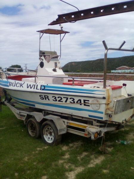 Hartly ski boat