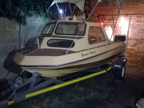 Sportsman 4.1mtr Cabin boat R24000