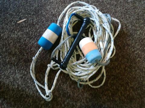 VARIOUS ITEMS SKI ROPES-GOOD CONDITION