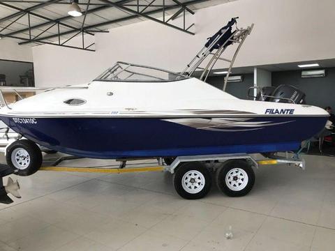 Filante 202 with 2 x F70 Yamaha Outboards