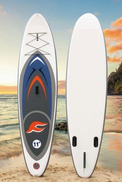Inflatable SUP Stand up Paddle Board with paddle, ankle leash & Pump Brand new