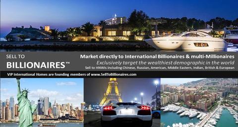 Market your luxury Yachts, Powerboats, etc. to International Billionaires & multi-Millionaires