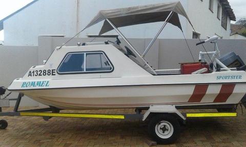 14 foot cabin boat