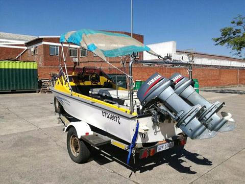15 foot dolphin ski boat