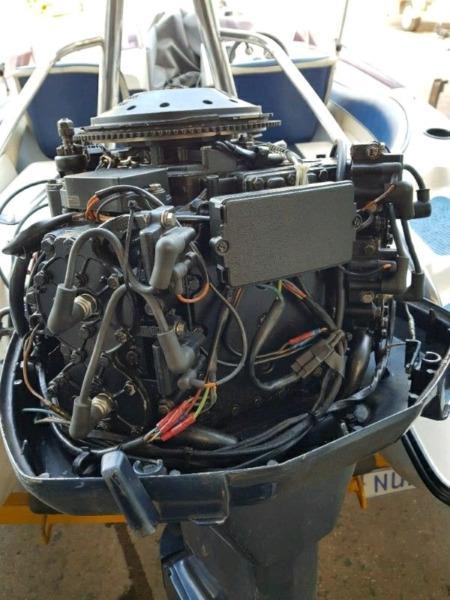 Evinrude 110hp complete engine with trim