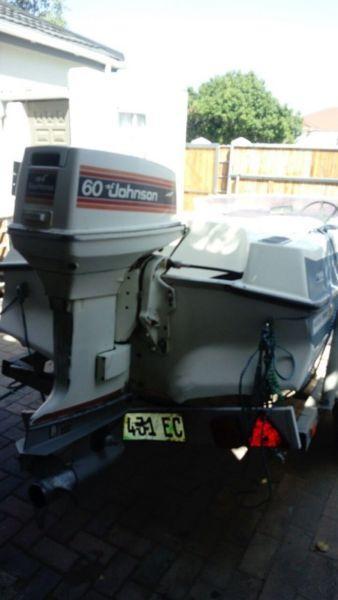 River Boat with 60 Johnson
