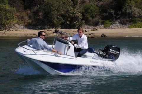 New Elf 1350 Fisherman with New 30HP Mercury Four stroke