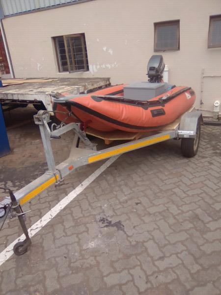 Rubber Duck and trailer