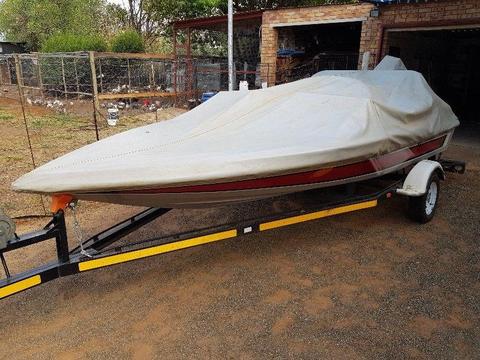 Carrera Viking 17ft met n 140HP Suzuki 2 Stroke
