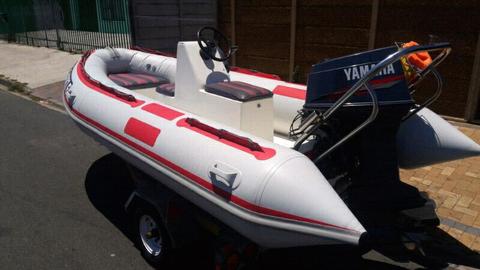 4.2 infanta rubberduck with 60hp yamaha autolube trim and tilt