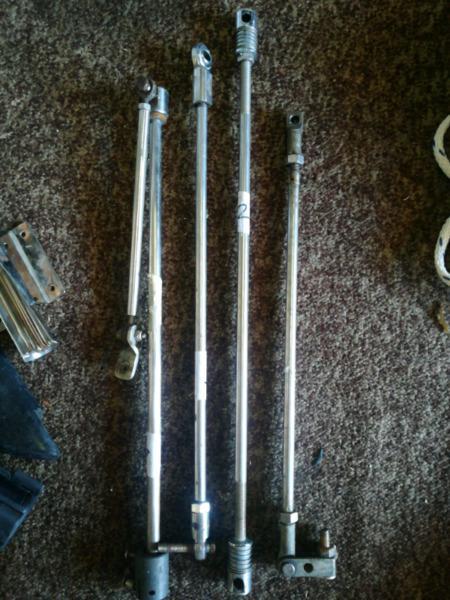 STAINLESS STEEL ROD HOLDERS /SKI ROPE/BOAT