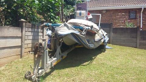 Rubber Duck Rigid Inflatable Boat, 90HP Mariner engine.. Selling AS IS .. Asking R25000 neg