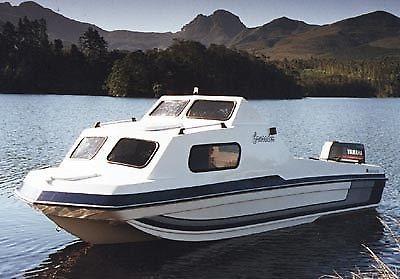 Crusader cabin boat