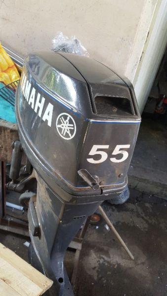 55 hp Yamaha Outboard Motor