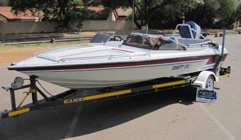 1991 Swift 170 with 130hp Yamaha