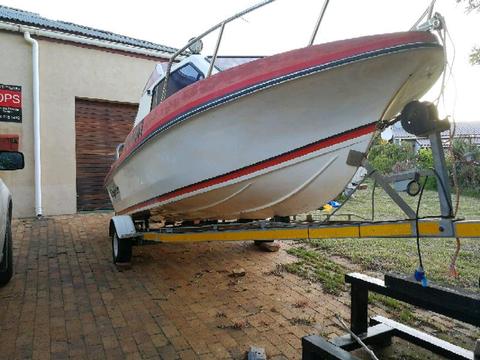 16ft baronet with 50hp mariner engine