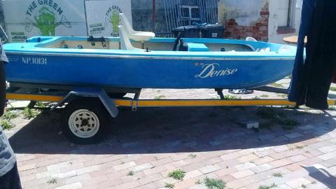 Fishing boat for sale no motor