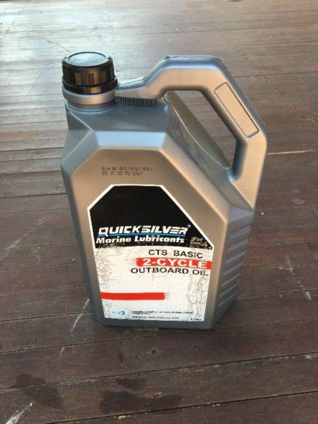 Quicksilver CTS Basic 2 Stroke Outboard Oil 5L
