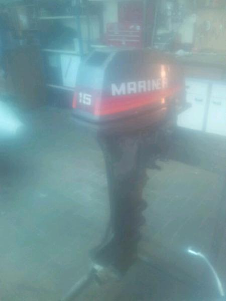 15Hp Mariner Yamaha outboard motor