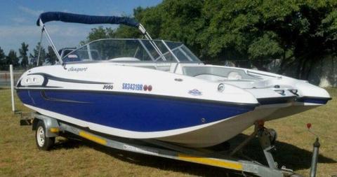 2012 Sunsport 2050 with 225hp Mercury Optimax
