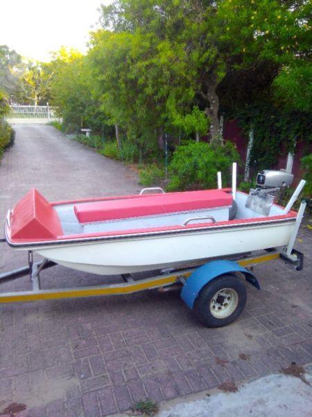 Spider 2 Boat with 2hp Motor