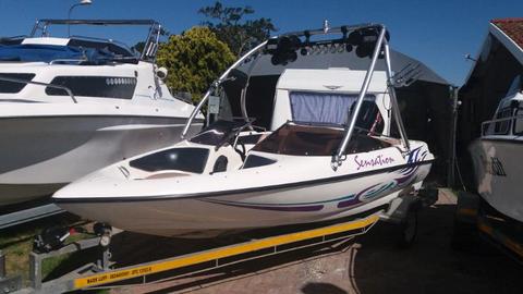 Sensation with 115Hp Mercury