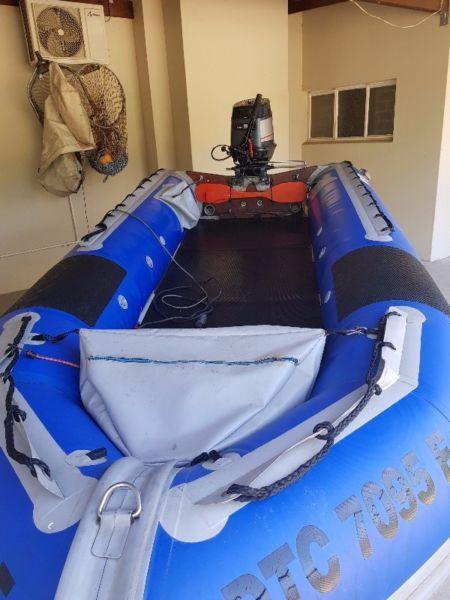 Rubber Duck - 50 hp Yamaha motor