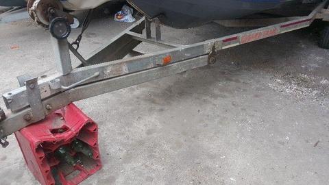 5 metre Galvanised Breakneck Trailer
