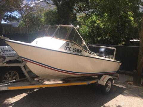 14'6ft Ski Craft.40hp Yamaha xw Electric Start