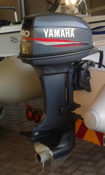 40hp Yamaha xw.Electric Start.703 box & Tank