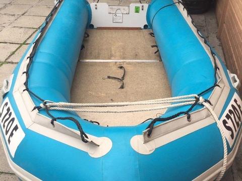 Fold up inflatable and 30hp motor