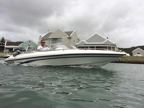 Mallards Marine Classic 170 with 200 HP Mercury two stroke Outboard