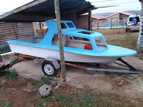Kencraft boat for sale with motor