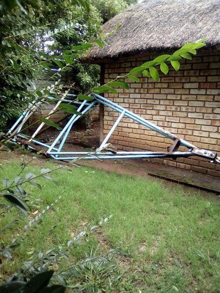 Boat trailer frame only