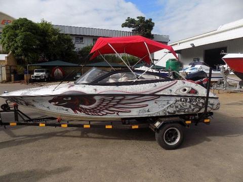 infinity 181 on trailer 125 hp mercury trim & tilt !!!!!!!!!!