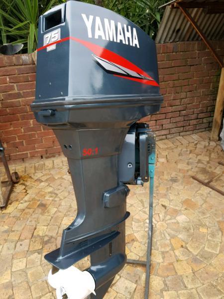 Beautiful Yamaha 75hp Outboard