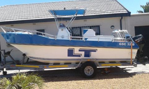 21ft Buttcat (620).Fully rigged with Suzuki Four Strokes