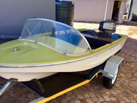 3m Powerboat Crestrider with 25hp Mariner! The best river boat!