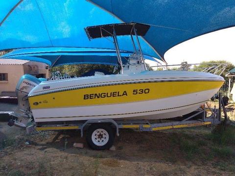 BENGUELA 530 with Twin 90 Hp Honda 4-Stroke V-Tec’s