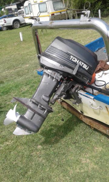 Wanting to trade or swop Tohatsu 40hp for smaller motor