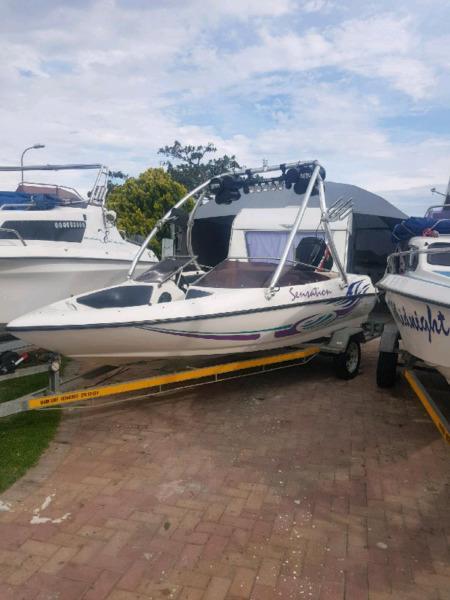 Sensation with 115Hp Mercury